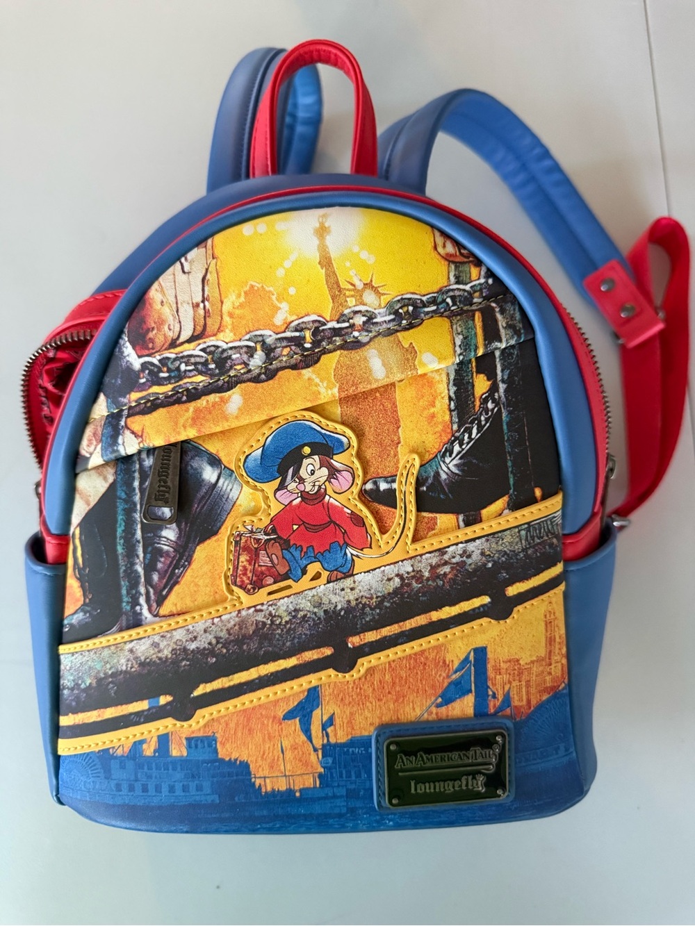 Loungefly - An American Tail Fievel. Like New! Never used.